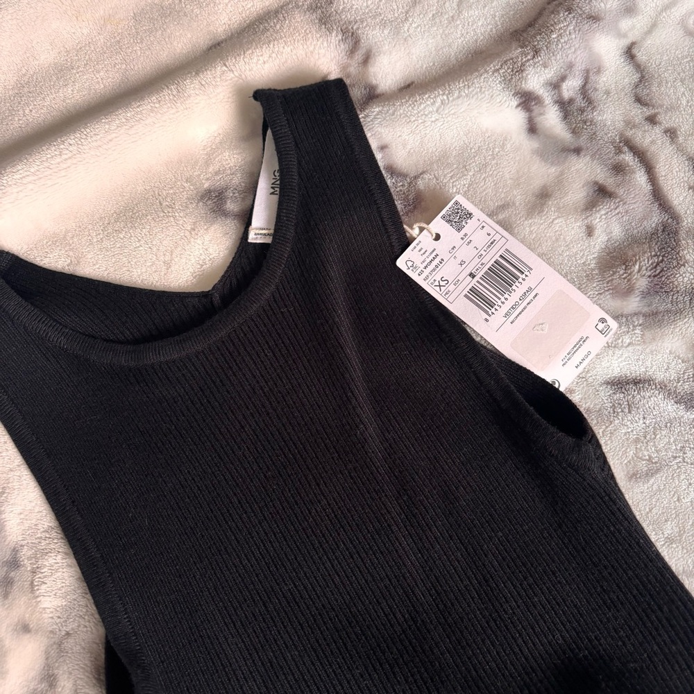 🖊️MANGO RIBBED DRESS - Picture 3 of 4